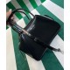 Replica Prada Small Brushed Leather Prada Supernova Handbag 1BA366 Black