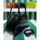 Replica Prada Small Brushed Leather Prada Supernova Handbag 1BA366 Black