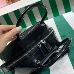 Replica Prada Small Brushed Leather Prada Supernova Handbag 1BA366 Black