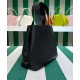 Replica Prada Medium Leather Tote Bag 1BG384 Black