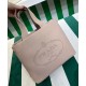 Replica Prada Medium Leather Tote Bag 1BG384 Pink