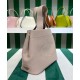 Replica Prada Medium Leather Tote Bag 1BG384 Pink