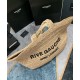 Replica YSL Saint Laurent Rive Gauche Supple Tote Bag In Raffia Crochet Apricot Replica YSL Saint Laurent Rive Gauche Supple Tote Bag In Raffia Crochet Apricot