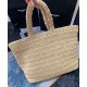 Replica YSL Saint Laurent Rive Gauche Supple Tote Bag In Raffia Crochet Apricot Replica YSL Saint Laurent Rive Gauche Supple Tote Bag In Raffia Crochet Apricot