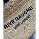 Replica YSL Saint Laurent Rive Gauche Supple Tote Bag In Raffia Crochet Apricot Replica YSL Saint Laurent Rive Gauche Supple Tote Bag In Raffia Crochet Apricot