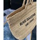 Replica YSL Saint Laurent Rive Gauche Supple Tote Bag In Raffia Crochet Apricot Replica YSL Saint Laurent Rive Gauche Supple Tote Bag In Raffia Crochet Apricot