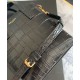 Replica YSL Saint Laurent Paris Mini Toy Shopping In Crocodile-Embossed Leather Black