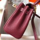 Replica Hermes Mini Kelly 20cm Bag Bordeaux