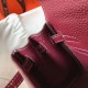 Replica Hermes Mini Kelly 20cm Bag Bordeaux