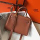 Replica Hermes Mini Kelly 20cm Bag Brown
