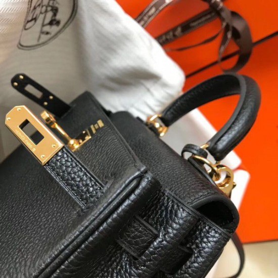 Fake Hermes Mini Kelly 20cm Bag Black Replica Replica Hermes Mini Kelly 20cm Bag Black