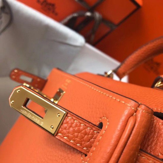 Fake Hermes Mini Kelly 20cm Bag Orange Replica Replica Hermes Mini Kelly 20cm Bag Orange