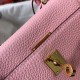 Replica Hermes Mini Kelly 20cm Bag Pink