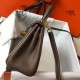 Replica Hermes Mini Kelly 20cm Bag Taupe