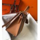 Replica Hermes Kelly 25cm Sellier Bag Epsom Leather Brown