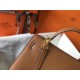 Replica Hermes Kelly 25cm Sellier Bag Epsom Leather Brown