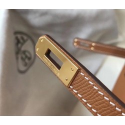 Fake Hermes Kelly 25cm Sellier Bag Epsom Leather Brown Replica Replica Hermes Kelly 25cm Sellier Bag Epsom Leather Brown