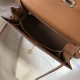 Replica Hermes Kelly 25cm Sellier Bag Epsom Leather Brown