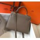Replica Hermes Kelly 25cm Sellier Bag Epsom Leather Taupe