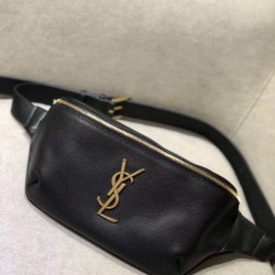 Replica YSL Saint Laurent Classic Monogram Belt Bag Black