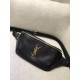 Replica YSL Saint Laurent Classic Monogram Belt Bag Black Replica YSL Saint Laurent Classic Monogram Belt Bag Black