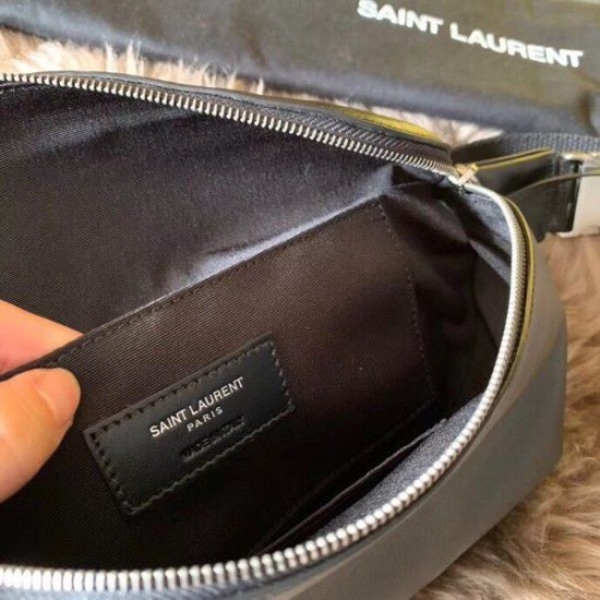 Fake YSL Saint Laurent Classic Belt Bag Black Replica Replica YSL Saint Laurent Classic Belt Bag Black