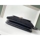 Replica YSL Saint Laurent Monogram All Over Small Satchel Suede Black