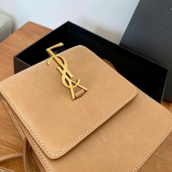 Replica YSL Saint Laurent Kaia North South Bag Brown
