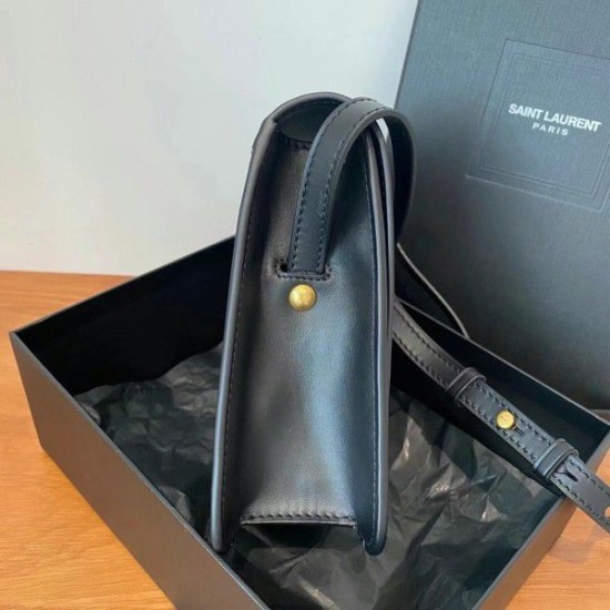 Replica YSL Saint Laurent Kaia North South Bag Black