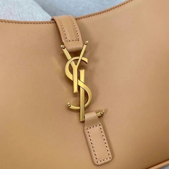 Fake YSL Saint Laurent Le 5 &Agrave; 7 Hobo Bag Brown Replica
