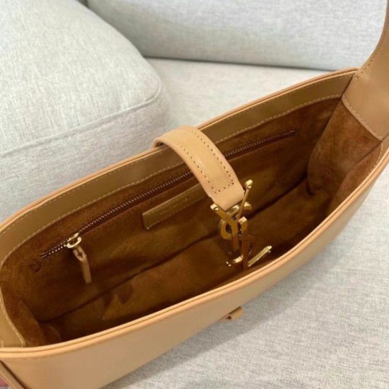 Fake YSL Saint Laurent Le 5 &Agrave; 7 Hobo Bag Brown Replica