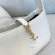 Replica YSL Saint Laurent Le 5 &Agrave; 7 Hobo Bag White