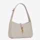 Replica YSL Saint Laurent Le 5 &Agrave; 7 Hobo Bag White