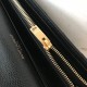 Fake YSL Saint Laurent Large Monogram Flap Wallet Black Replica