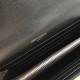 Fake YSL Saint Laurent Large Monogram Flap Wallet Black Replica
