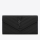 Replica YSL Saint Laurent Large Monogram Flap All Black