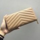 Replica YSL Saint Laurent Monogram Zip Around Wallet Powder