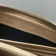 Replica YSL Saint Laurent Monogram Zip Around Wallet Powder