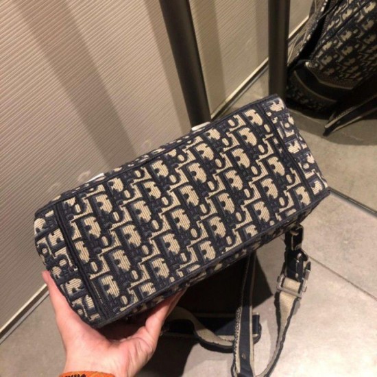 Replica Christian Dior Obligue Rucksack Black