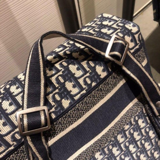 Replica Christian Dior Obligue Rucksack Black