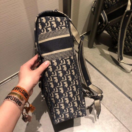Replica Christian Dior Obligue Rucksack Black