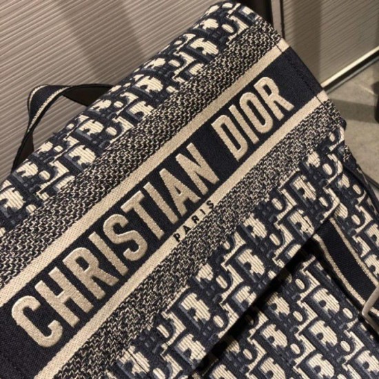Replica Christian Dior Obligue Rucksack Black