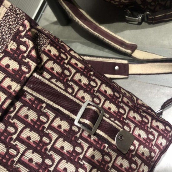 Replica Christian Dior Obligue Rucksack Coffee