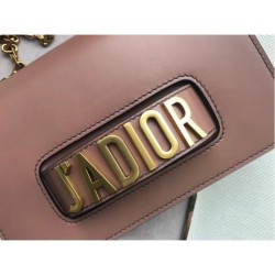 Replica Dior J'ADIOR Flap Bag With Chain In Calfskin M9000 Pink