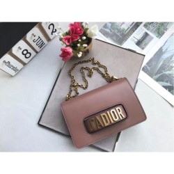 Replica Dior J'ADIOR Flap Bag With Chain In Calfskin M9000 Pink