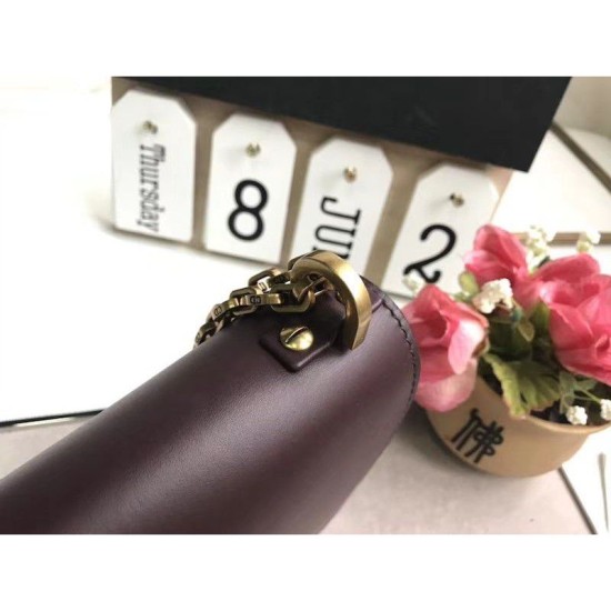 Replica Dior J'ADIOR Flap Bag With Chain In Calfskin M9000 Coffee