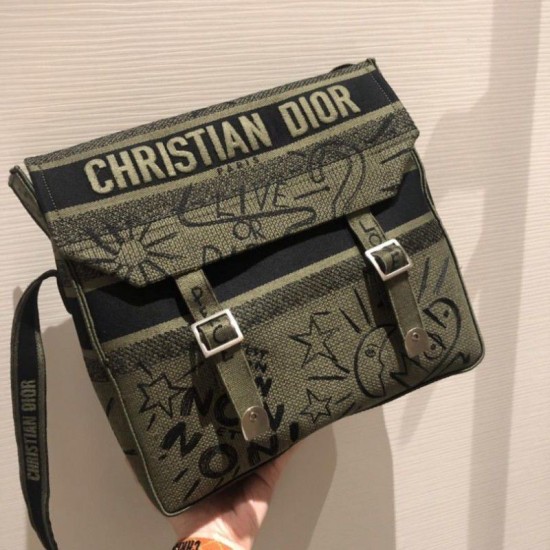 Fake Christian Dior Oblique Men Bag Replica