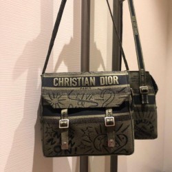 Fake Christian Dior Oblique Men Bag Replica