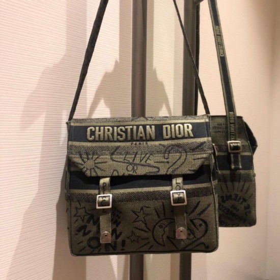 Fake Christian Dior Oblique Men Bag Replica