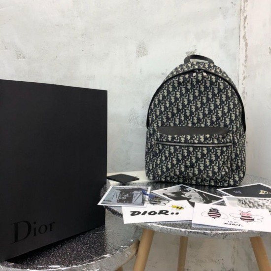 Replica Christian Dior Oblique Backpack Replica Christian Dior Oblique Backpack